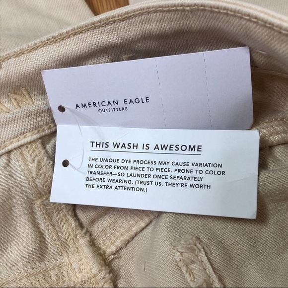 NWT American Eagle Camel colored Jeans - Picture 6 of 8